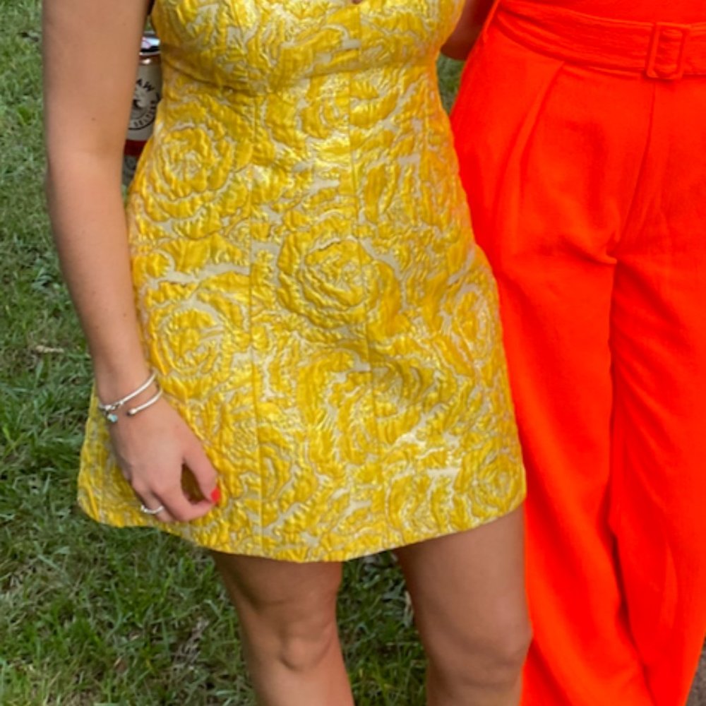 Alice + Olivia Tayla Structured Mini Dress - Picture 2 of 2